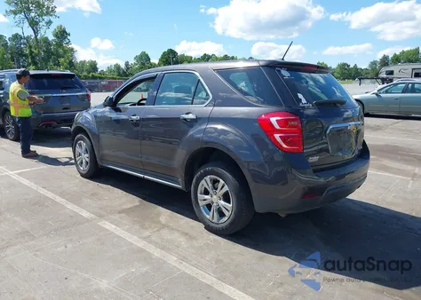 2016 Chevrolet Equinox Ls из США, поврежденный, VIN 2GNALBEKXG6348950